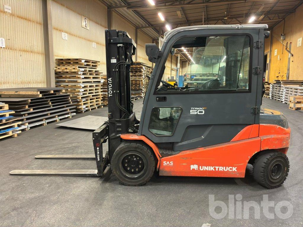 Ηλεκτροκίνητο περονοφόρο Toyota 8FBMT50: φωτογραφία 8 Ηλεκτροκίνητο περονοφόρο Toyota 8FBMT50: φωτογραφία 8