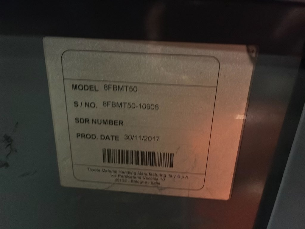 Ηλεκτροκίνητο περονοφόρο Toyota 8FBMT50: φωτογραφία 50 Ηλεκτροκίνητο περονοφόρο Toyota 8FBMT50: φωτογραφία 50