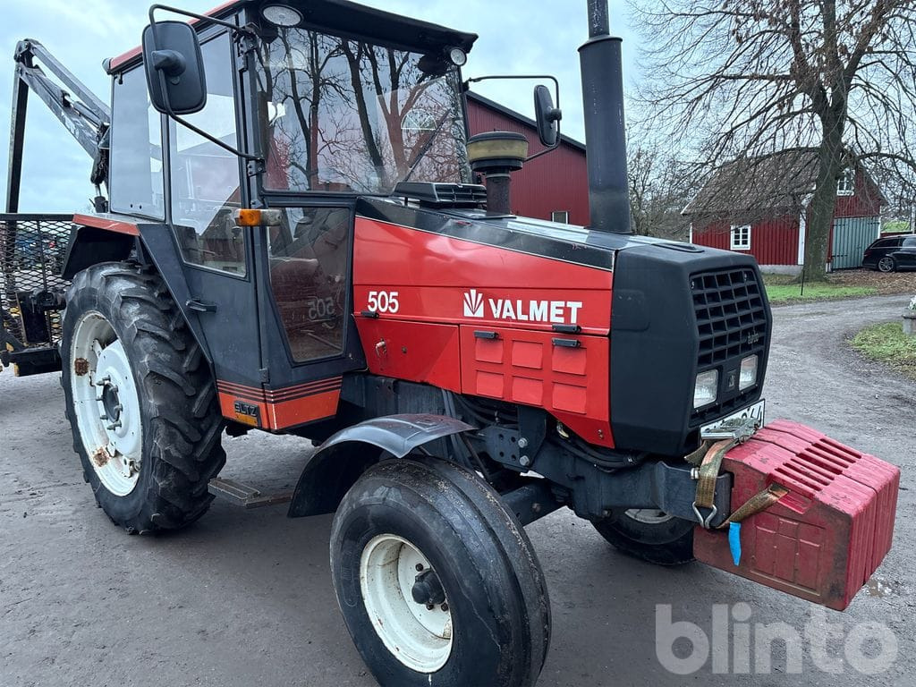 VALMET 505 - Τρακτέρ: φωτογραφία 5 VALMET 505 - Τρακτέρ: φωτογραφία 5