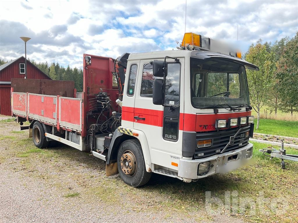 VOLVO FL610 4X2 - Φορτηγό με ανοιχτή καρότσα, Φορτηγό με γερανό: φωτογραφία 4 VOLVO FL610 4X2 - Φορτηγό με ανοιχτή καρότσα, Φορτηγό με γερανό: φωτογραφία 4