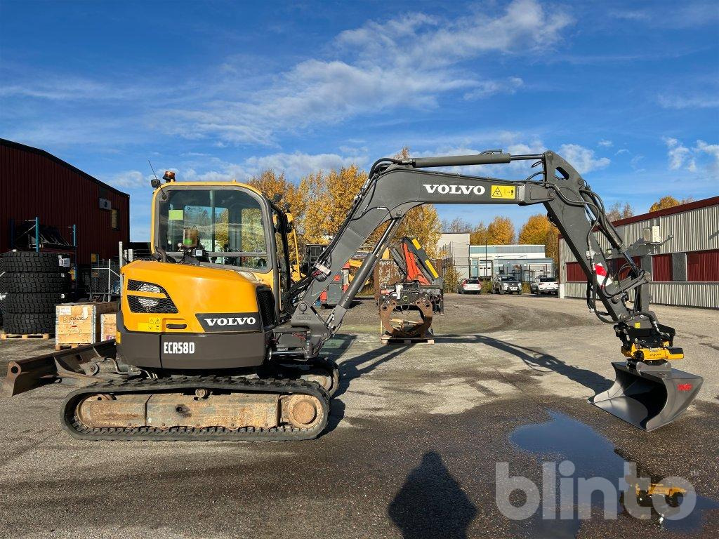Volvo ECR58D - Ερπυστριοφόρος εκσκαφέας: φωτογραφία 2 Volvo ECR58D - Ερπυστριοφόρος εκσκαφέας: φωτογραφία 2