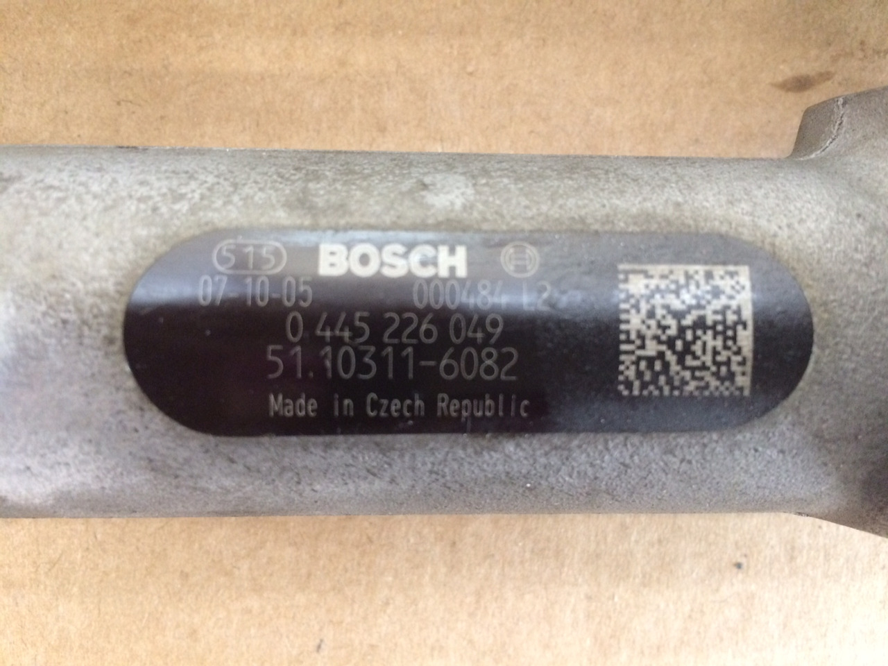 TUBO PRESSIONE COMMON RAIL MAN 51103116082 - Σύστημα καυσίμου: φωτογραφία 5 TUBO PRESSIONE COMMON RAIL MAN 51103116082 - Σύστημα καυσίμου: φωτογραφία 5