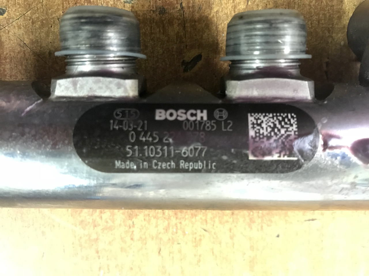 TUBO PRESSIONE RAIL PER MOTORI MAN D2066 - D2676 - Σύστημα καυσίμου για Φορτηγό: φωτογραφία 3 TUBO PRESSIONE RAIL PER MOTORI MAN D2066 - D2676 - Σύστημα καυσίμου για Φορτηγό: φωτογραφία 3