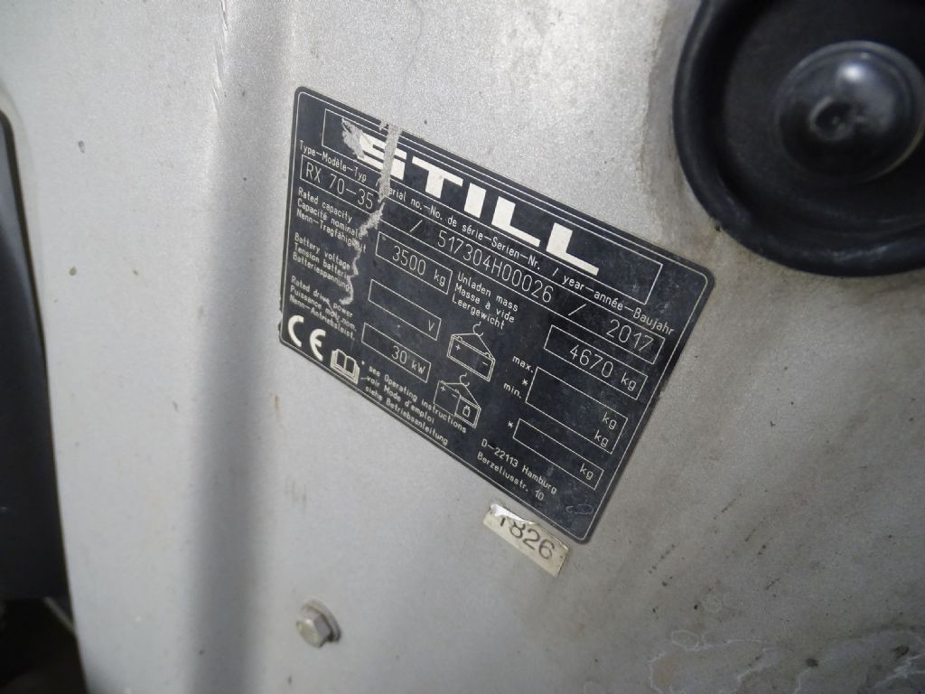 Still RX70-35 - Πετρελαιοκίνητο περονοφόρο: φωτογραφία 5 Still RX70-35 - Πετρελαιοκίνητο περονοφόρο: φωτογραφία 5