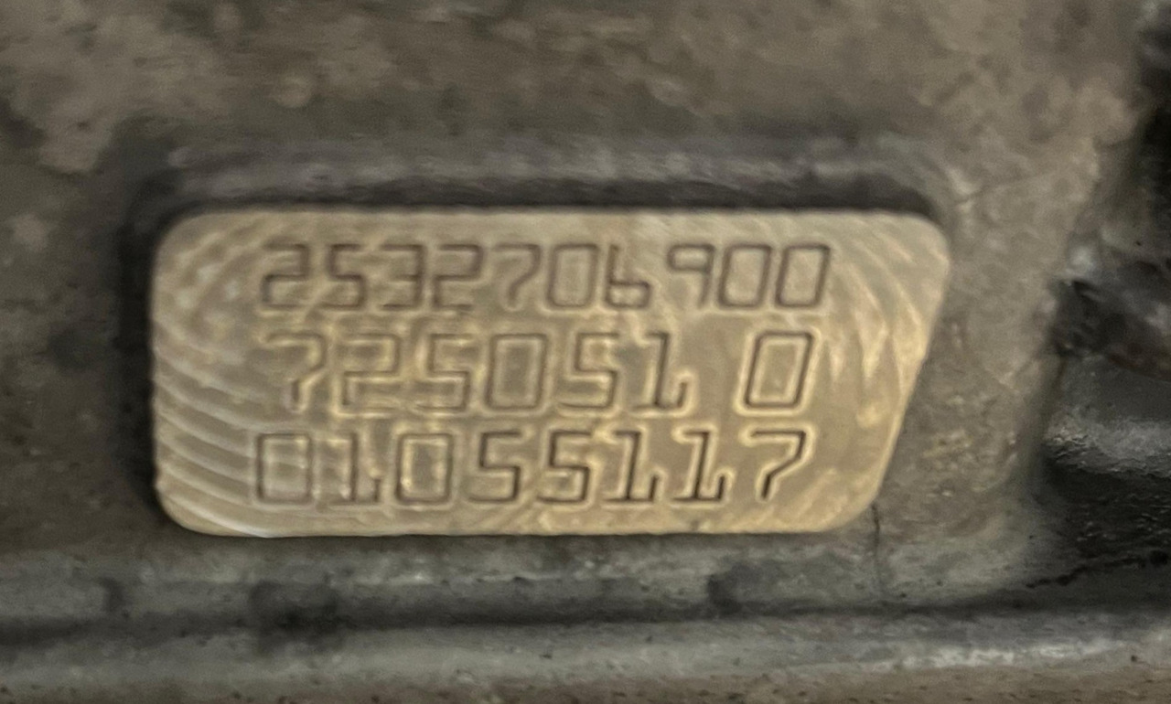 MERCEDES-BENZ Transmission 9G 725 Automatic W205 W213 X253 - Μετάδοσης κίνησης: φωτογραφία 5 MERCEDES-BENZ Transmission 9G 725 Automatic W205 W213 X253 - Μετάδοσης κίνησης: φωτογραφία 5