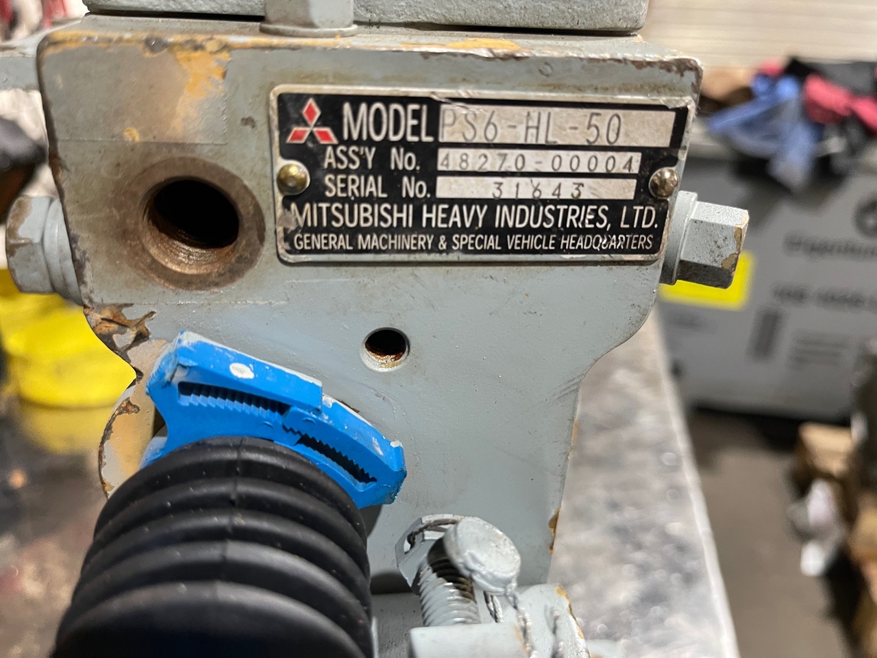 MITSUBISHI Marine PS6HL50 - Αντλία καυσίμου για Άλλα μηχανήματα: φωτογραφία 2 MITSUBISHI Marine PS6HL50 - Αντλία καυσίμου για Άλλα μηχανήματα: φωτογραφία 2