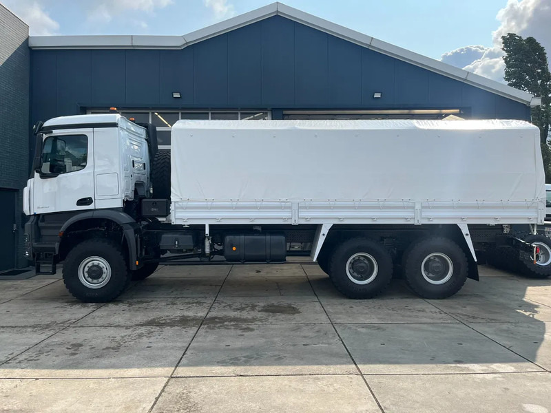 Mercedes-Benz Arocs 3340 A 6x6 Cargo Truck - Φορτηγό μουσαμάς: φωτογραφία 2 Mercedes-Benz Arocs 3340 A 6x6 Cargo Truck - Φορτηγό μουσαμάς: φωτογραφία 2