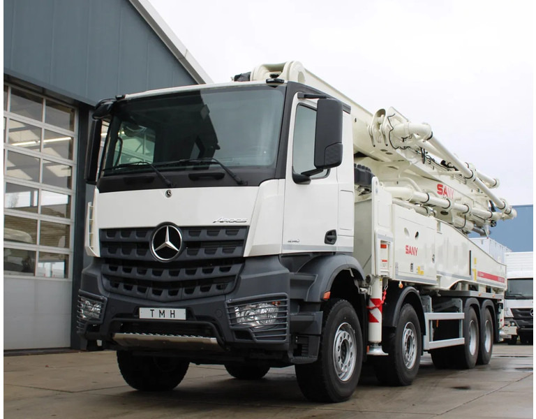 Mercedes-Benz Arocs 4140 8x4 Sany SY43 Concrete pump Build by Putzmeister - Αντλία σκυροδέματος: φωτογραφία 1 Mercedes-Benz Arocs 4140 8x4 Sany SY43 Concrete pump Build by Putzmeister - Αντλία σκυροδέματος: φωτογραφία 1