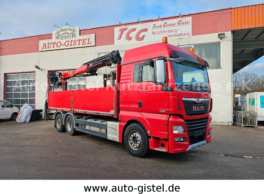 MAN MAN TGX 26.540 6x2LL Palfinger 20.501 L *Motor Neu - Φορτηγό με ανοιχτή καρότσα, Φορτηγό με γερανό: φωτογραφία 1 MAN MAN TGX 26.540 6x2LL Palfinger 20.501 L *Motor Neu - Φορτηγό με ανοιχτή καρότσα, Φορτηγό με γερανό: φωτογραφία 1