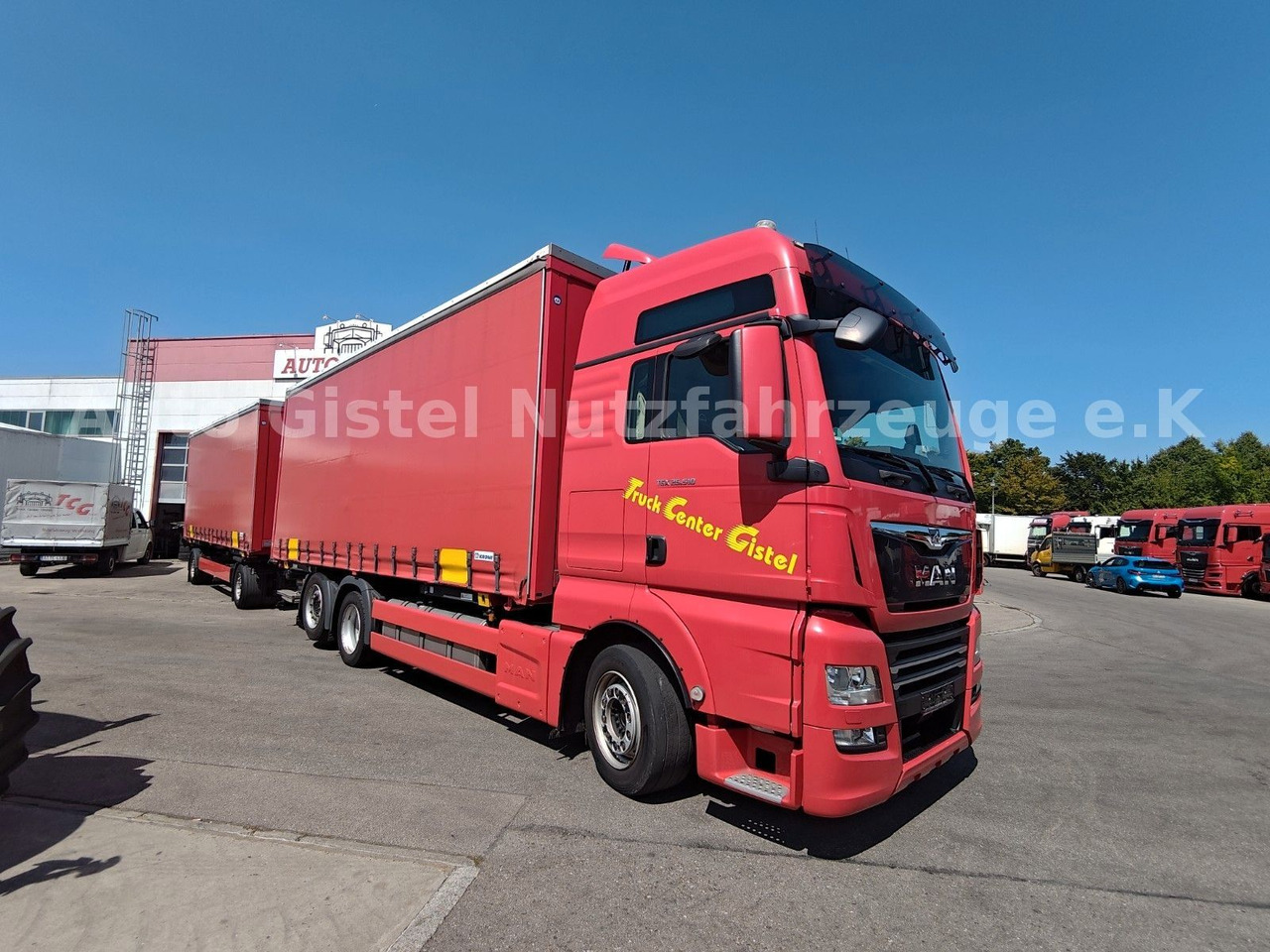 MAN TGX 26.510 6x2-4 LL*WB*Krone AZ18 + Krone WP7.3 - Φορτηγό μεταφοράς εμπορευματοκιβωτίων/ Κινητό αμάξωμα: φωτογραφία 1 MAN TGX 26.510 6x2-4 LL*WB*Krone AZ18 + Krone WP7.3 - Φορτηγό μεταφοράς εμπορευματοκιβωτίων/ Κινητό αμάξωμα: φωτογραφία 1