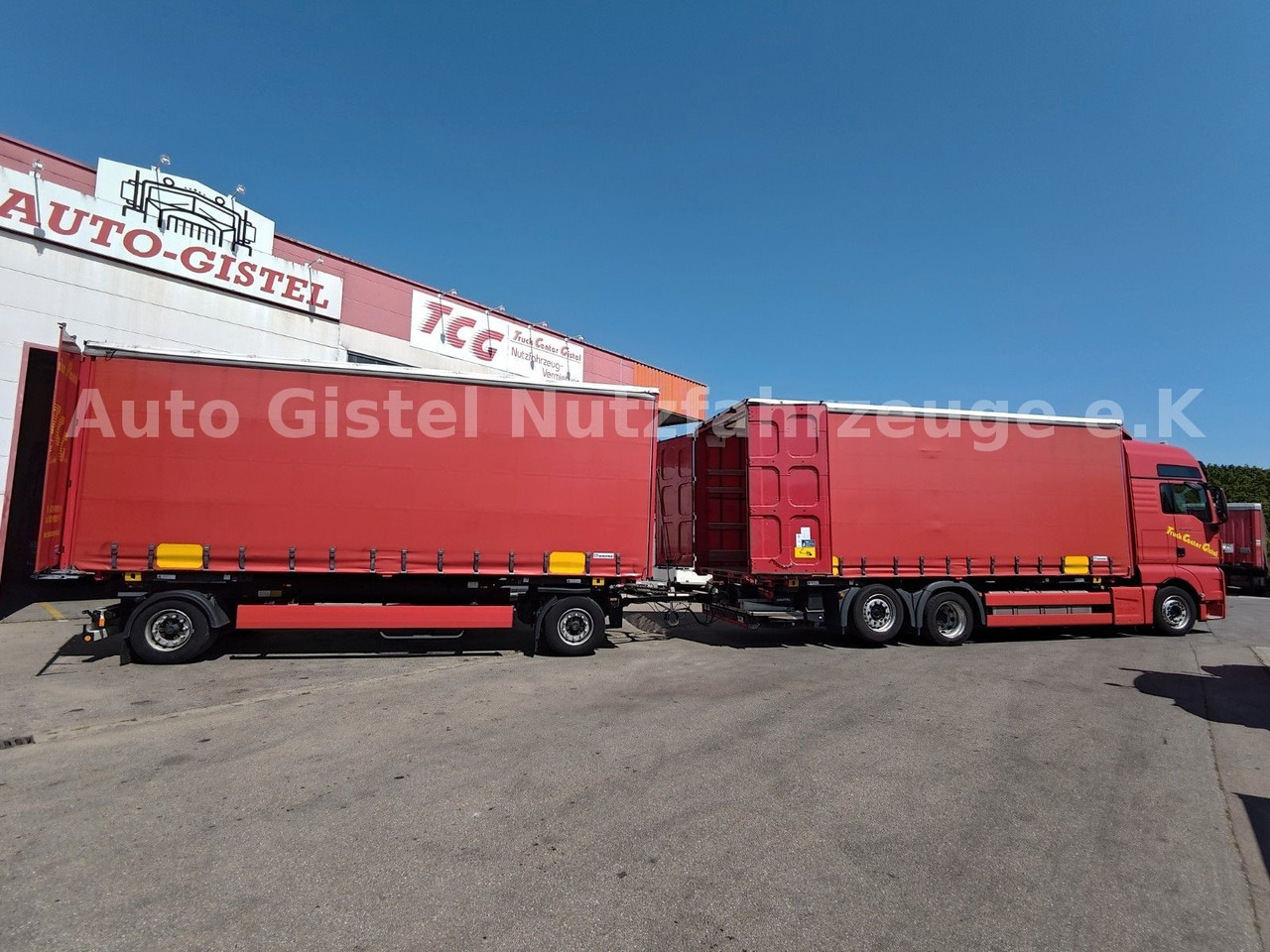 MAN TGX 26.510 6x2-4 LL*WB*Krone AZ18 + Krone WP7.3 - Φορτηγό μεταφοράς εμπορευματοκιβωτίων/ Κινητό αμάξωμα: φωτογραφία 2 MAN TGX 26.510 6x2-4 LL*WB*Krone AZ18 + Krone WP7.3 - Φορτηγό μεταφοράς εμπορευματοκιβωτίων/ Κινητό αμάξωμα: φωτογραφία 2