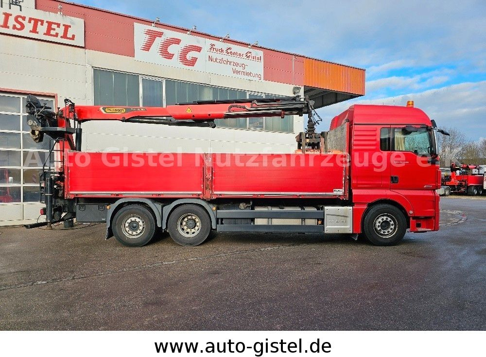 MAN TGX 26.540 6x2LL - Φορτηγό με ανοιχτή καρότσα, Φορτηγό με γερανό: φωτογραφία 2 MAN TGX 26.540 6x2LL - Φορτηγό με ανοιχτή καρότσα, Φορτηγό με γερανό: φωτογραφία 2