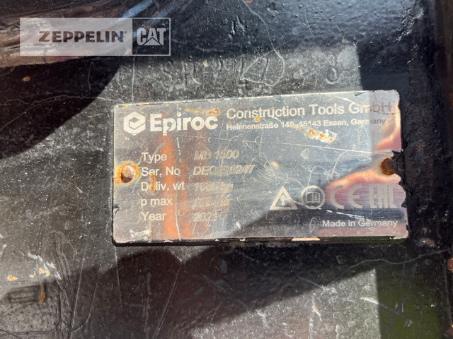 Atlas-Copco Primärprodukte Kompo - Υδραυλικό σφυρί για Κατασκευή μηχανήματα: φωτογραφία 4 Atlas-Copco Primärprodukte Kompo - Υδραυλικό σφυρί για Κατασκευή μηχανήματα: φωτογραφία 4