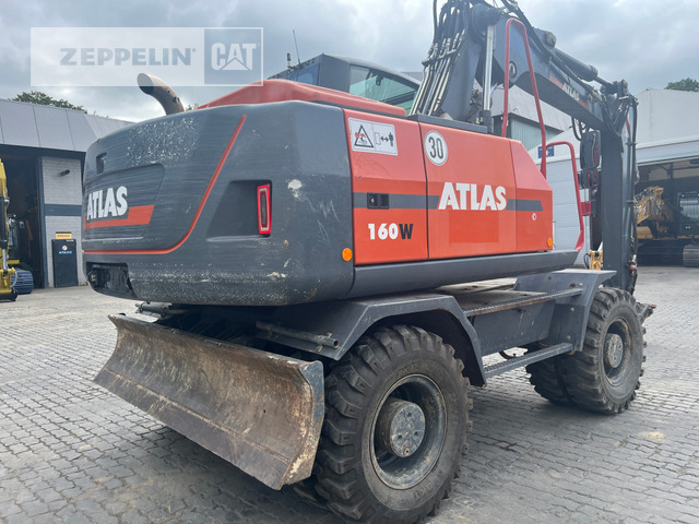 Atlas(Weyhausen) 160W - Τροχοφόρος εκσκαφέας: φωτογραφία 5 Atlas(Weyhausen) 160W - Τροχοφόρος εκσκαφέας: φωτογραφία 5