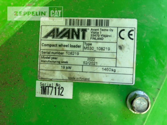 Avant Tecno 530 - Ελαστιχοφόρος φορτωτής: φωτογραφία 5 Avant Tecno 530 - Ελαστιχοφόρος φορτωτής: φωτογραφία 5