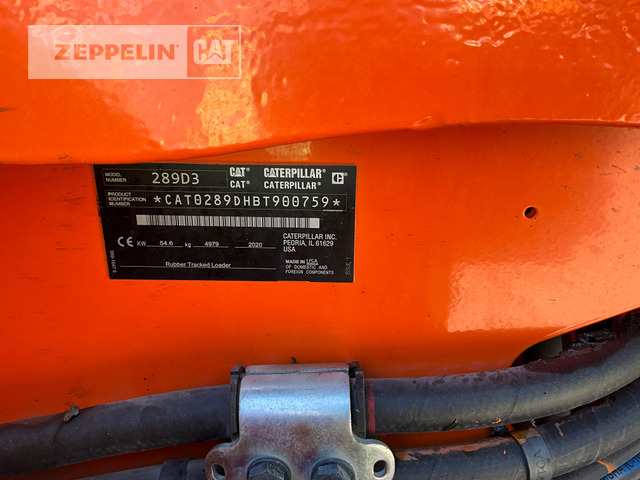Cat 289D - Φορτωτής πλάγιας ολίσθησης: φωτογραφία 5 Cat 289D - Φορτωτής πλάγιας ολίσθησης: φωτογραφία 5