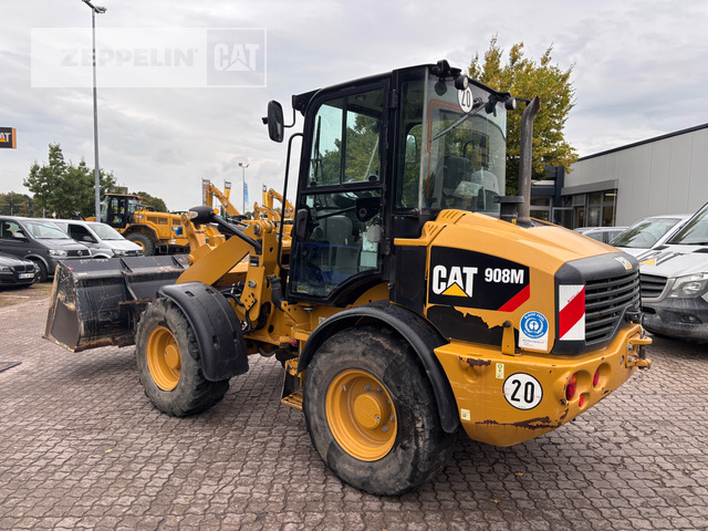 Cat 908M - Ελαστιχοφόρος φορτωτής: φωτογραφία 4 Cat 908M - Ελαστιχοφόρος φορτωτής: φωτογραφία 4