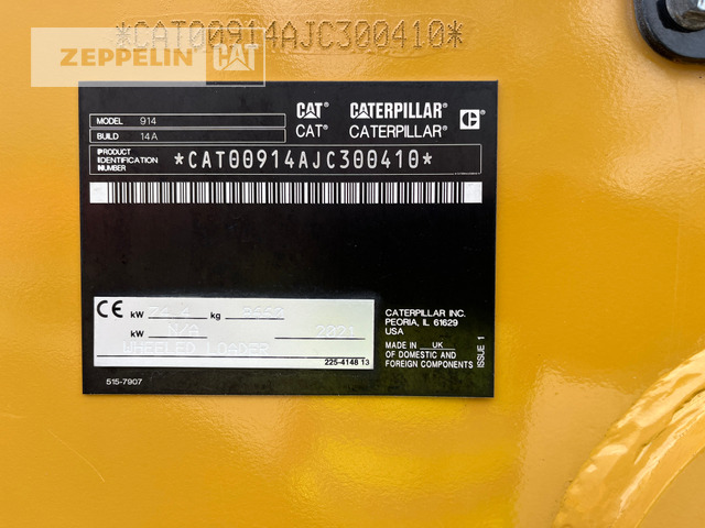 Cat 914-14A - Ελαστιχοφόρος φορτωτής: φωτογραφία 2 Cat 914-14A - Ελαστιχοφόρος φορτωτής: φωτογραφία 2