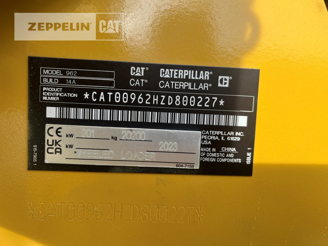 Cat 962-14A - Ελαστιχοφόρος φορτωτής: φωτογραφία 2 Cat 962-14A - Ελαστιχοφόρος φορτωτής: φωτογραφία 2