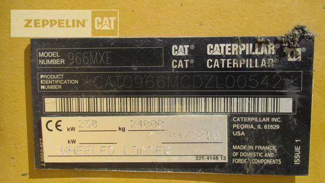 Cat 966MXE - Ελαστιχοφόρος φορτωτής: φωτογραφία 5 Cat 966MXE - Ελαστιχοφόρος φορτωτής: φωτογραφία 5