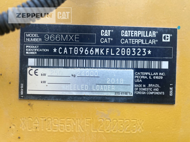 Cat 966MXE - Ελαστιχοφόρος φορτωτής: φωτογραφία 2 Cat 966MXE - Ελαστιχοφόρος φορτωτής: φωτογραφία 2