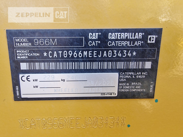 Cat 966M - Ελαστιχοφόρος φορτωτής: φωτογραφία 2 Cat 966M - Ελαστιχοφόρος φορτωτής: φωτογραφία 2