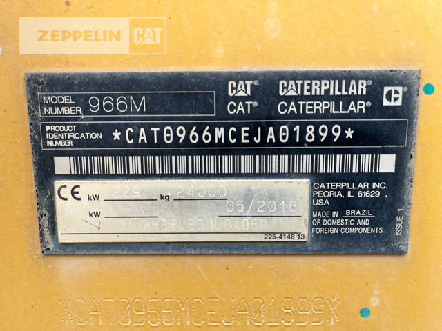 Cat 966M - Ελαστιχοφόρος φορτωτής: φωτογραφία 5 Cat 966M - Ελαστιχοφόρος φορτωτής: φωτογραφία 5