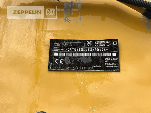 Cat 988KXE - Ελαστιχοφόρος φορτωτής: φωτογραφία 2 Cat 988KXE - Ελαστιχοφόρος φορτωτής: φωτογραφία 2