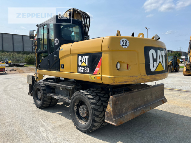 Cat M318D - Τροχοφόρος εκσκαφέας: φωτογραφία 4 Cat M318D - Τροχοφόρος εκσκαφέας: φωτογραφία 4