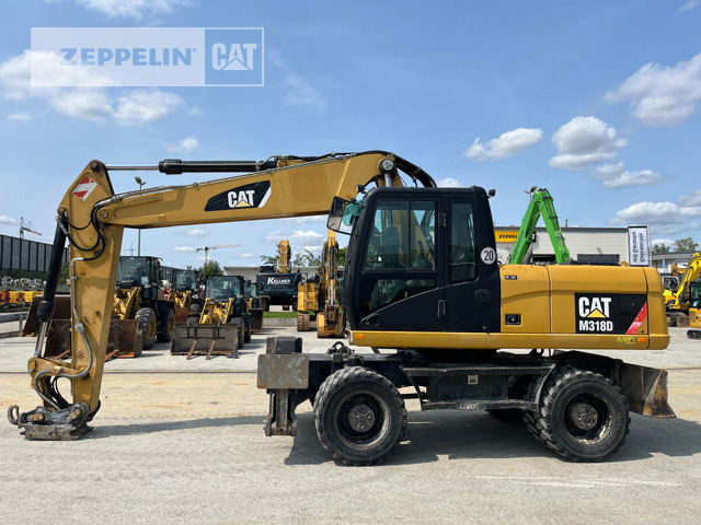 Cat M318D - Τροχοφόρος εκσκαφέας: φωτογραφία 3 Cat M318D - Τροχοφόρος εκσκαφέας: φωτογραφία 3