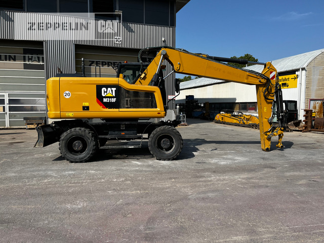 Cat M318F - Τροχοφόρος εκσκαφέας: φωτογραφία 5 Cat M318F - Τροχοφόρος εκσκαφέας: φωτογραφία 5