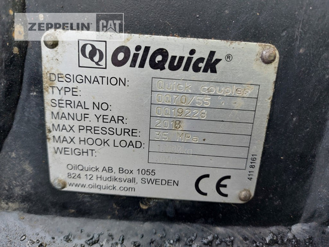 Oilquick Deutschland GmbH Primärprodukte Kompo - Ταχυσύνδεσμος για Κατασκευή μηχανήματα: φωτογραφία 3 Oilquick Deutschland GmbH Primärprodukte Kompo - Ταχυσύνδεσμος για Κατασκευή μηχανήματα: φωτογραφία 3