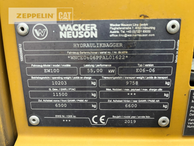 Zeppelin ZM110 - Τροχοφόρος εκσκαφέας: φωτογραφία 3 Zeppelin ZM110 - Τροχοφόρος εκσκαφέας: φωτογραφία 3