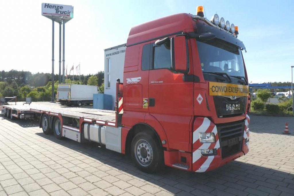 MAN TG-X 24.500 6x2-4 LL-U Pritsche Maschinentranspo - Φορτηγό με ανοιχτή καρότσα: φωτογραφία 3 MAN TG-X 24.500 6x2-4 LL-U Pritsche Maschinentranspo - Φορτηγό με ανοιχτή καρότσα: φωτογραφία 3