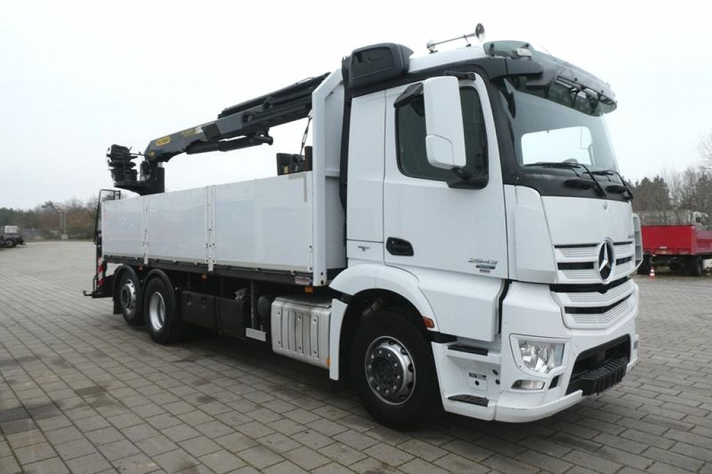 Mercedes-Benz Antos 2543 L/6x2 Pritsche Heckkran - Φορτηγό με γερανό: φωτογραφία 3 Mercedes-Benz Antos 2543 L/6x2 Pritsche Heckkran - Φορτηγό με γερανό: φωτογραφία 3