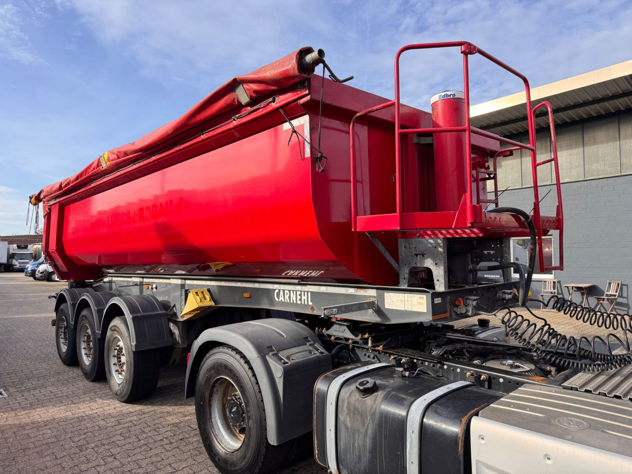 Carnehl CHKS /HH 24m³ HARDOX Stahlmulde Liftachse - Επικαθήμενο ανατρεπόμενο: φωτογραφία 5 Carnehl CHKS /HH 24m³ HARDOX Stahlmulde Liftachse - Επικαθήμενο ανατρεπόμενο: φωτογραφία 5