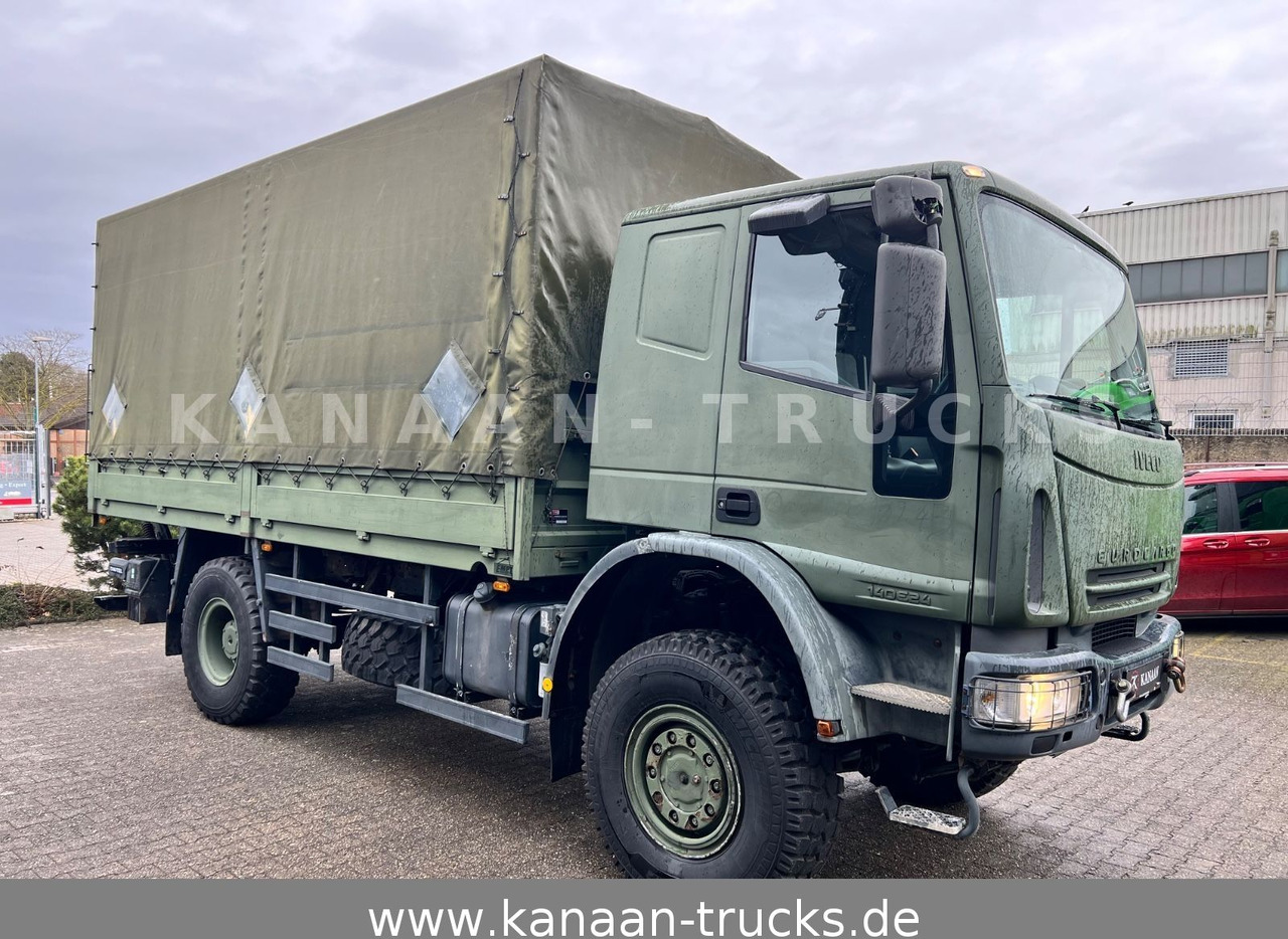 Iveco 140 E240 Eurocargo 4x4 Miltär Camper Expedition - Φορτηγό μουσαμάς: φωτογραφία 1 Iveco 140 E240 Eurocargo 4x4 Miltär Camper Expedition - Φορτηγό μουσαμάς: φωτογραφία 1