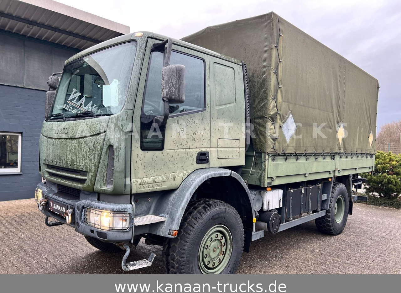 Iveco 140 E240 Eurocargo 4x4 Miltär Camper Expedition - Φορτηγό μουσαμάς: φωτογραφία 2 Iveco 140 E240 Eurocargo 4x4 Miltär Camper Expedition - Φορτηγό μουσαμάς: φωτογραφία 2