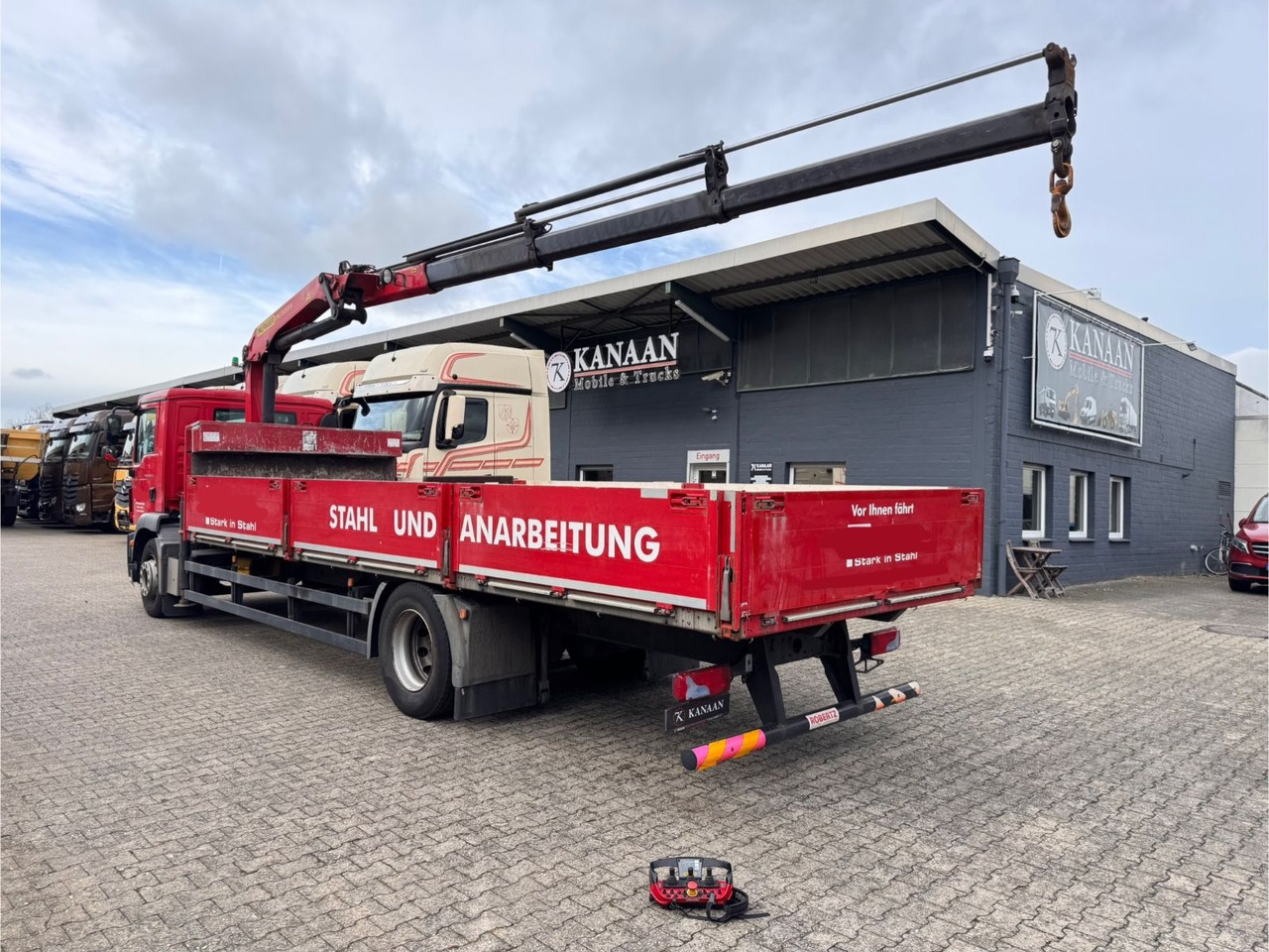 MAN TGM 18.340 Langmaterial Palfinger PK13001K Funk - Φορτηγό με γερανό: φωτογραφία 3 MAN TGM 18.340 Langmaterial Palfinger PK13001K Funk - Φορτηγό με γερανό: φωτογραφία 3