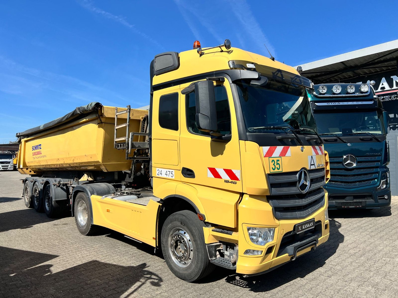 Mercedes-Benz 1846 LS Actros L StreamSpace Hydraulik - Τράκτορας: φωτογραφία 1 Mercedes-Benz 1846 LS Actros L StreamSpace Hydraulik - Τράκτορας: φωτογραφία 1