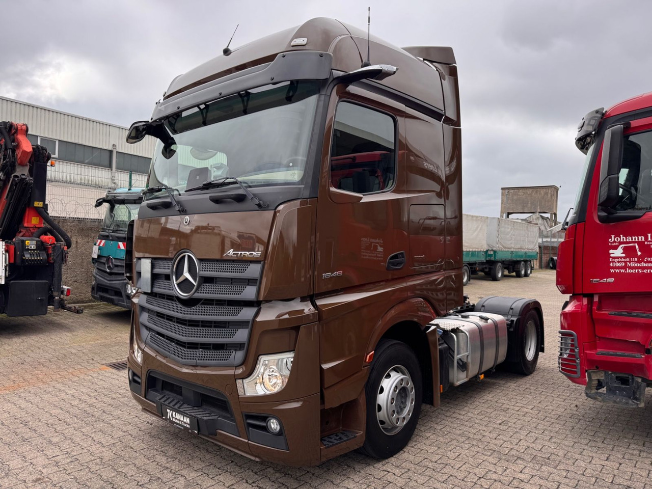 Mercedes-Benz 1848 Actros 5   BigSPace - Τράκτορας: φωτογραφία 2 Mercedes-Benz 1848 Actros 5   BigSPace - Τράκτορας: φωτογραφία 2