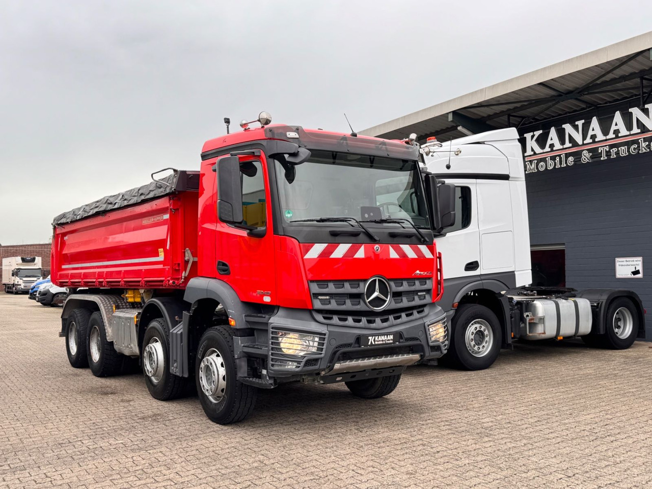 Mercedes-Benz 3246 K Arocs 8x4 Meiller Bordmatik - Φορτηγό ανατρεπόμενο: φωτογραφία 1 Mercedes-Benz 3246 K Arocs 8x4 Meiller Bordmatik - Φορτηγό ανατρεπόμενο: φωτογραφία 1