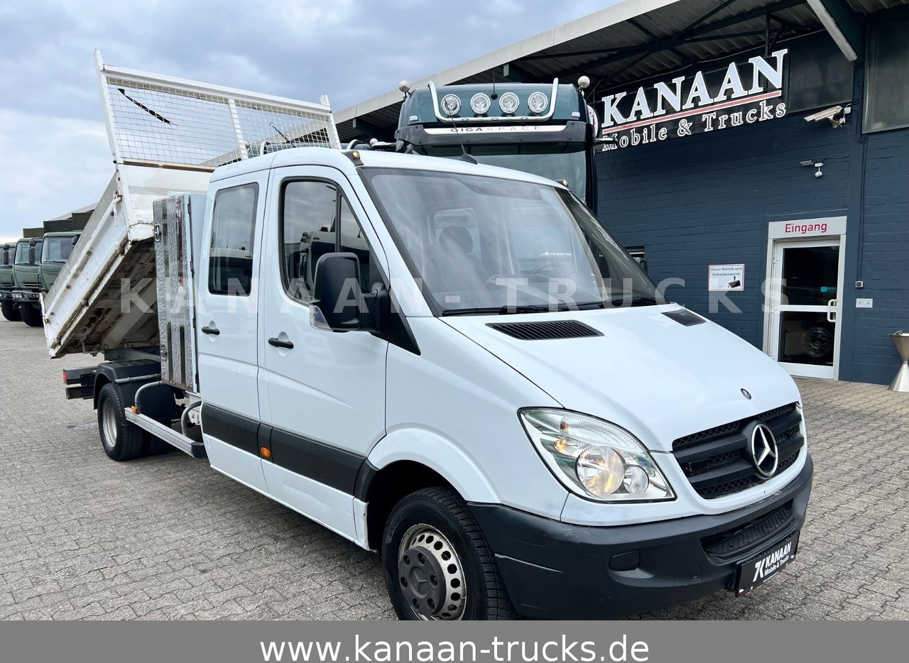 Mercedes-Benz 513 CDI Sprinter KLIMA DoKa Kipper 7-Sitzer EEV - Όχημα με ανατρεπομενη καροτσα, Διπλοκάμπινο ελαφρύ επαγγελματικό: φωτογραφία 1 Mercedes-Benz 513 CDI Sprinter KLIMA DoKa Kipper 7-Sitzer EEV - Όχημα με ανατρεπομενη καροτσα, Διπλοκάμπινο ελαφρύ επαγγελματικό: φωτογραφία 1