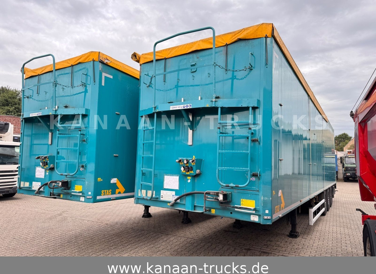 Stas S 300 ZX Walkingfloor Schubboden 2 x Vorhanden - Επικαθήμενο μεταφορική βουτσάς: φωτογραφία 1 Stas S 300 ZX Walkingfloor Schubboden 2 x Vorhanden - Επικαθήμενο μεταφορική βουτσάς: φωτογραφία 1