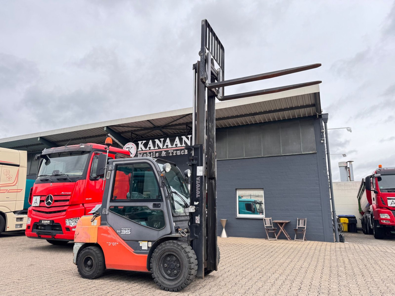 Toyota Tonero 35  Diesel Stapler 3.274h  Sideshift - Πετρελαιοκίνητο περονοφόρο: φωτογραφία 2 Toyota Tonero 35  Diesel Stapler 3.274h  Sideshift - Πετρελαιοκίνητο περονοφόρο: φωτογραφία 2