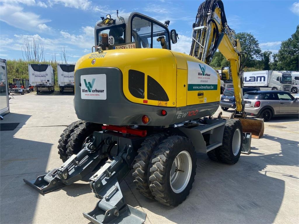 Wacker Neuson EW100 (7057)  - Τροχοφόρος εκσκαφέας: φωτογραφία 3 Wacker Neuson EW100 (7057)  - Τροχοφόρος εκσκαφέας: φωτογραφία 3